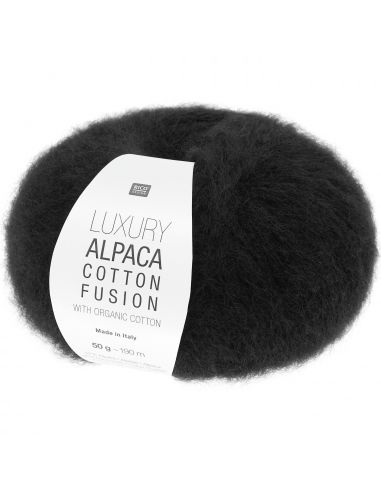 Pelote Luxury alpaca cotton fusion noir
