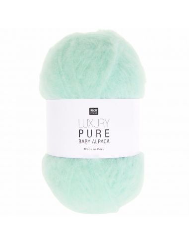 Pelote Luxury pure baby alpaca menthe