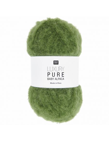Pelote Luxury pure baby alpaca olive