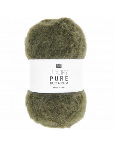 Pelote Luxury pure baby alpaca kaki