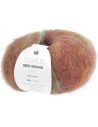 Pelote Fashion meri mohair print dark peaches