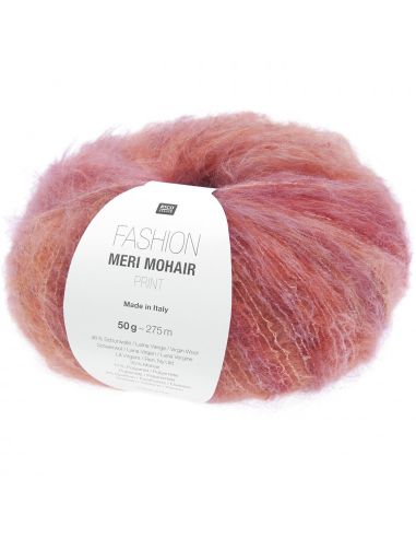 Pelote Fashion meri mohair print happy sunrise