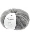 Pelote Fashion meri mohair print gris pierre