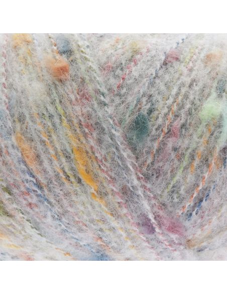 Pelote Fashion cotton alpaca fun neps écru