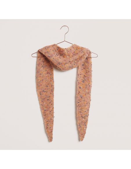 Pelote Fashion cotton alpaca fun neps abricot