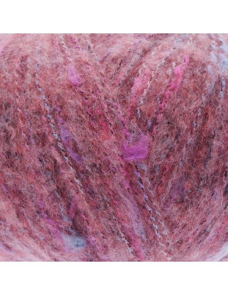 Pelote Fashion cotton alpaca fun neps baie