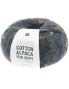 Pelote Fashion cotton alpaca fun neps bleu marine