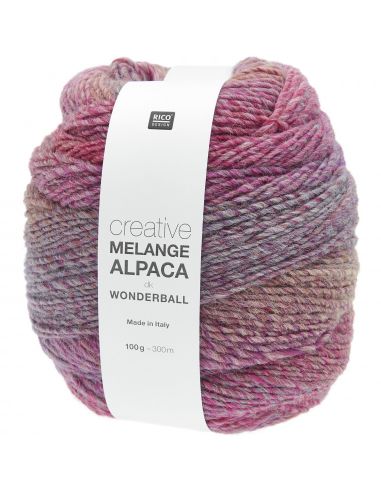 Pelote Creative melange alpaca wonderball dk berries