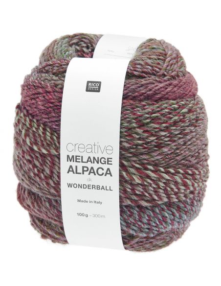 Pelote Creative melange alpaca wonderball dk forest