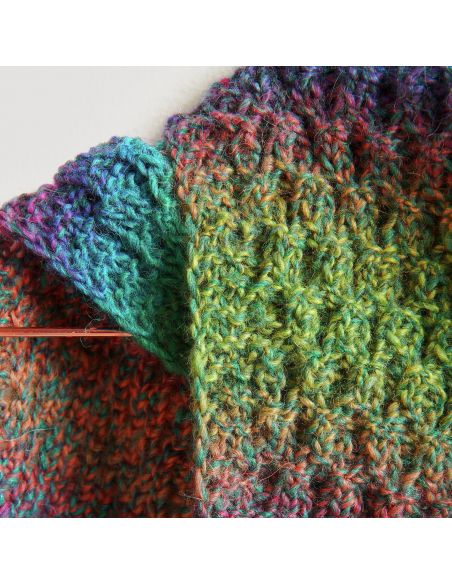 Pelote Creative melange alpaca wonderball dk aqua