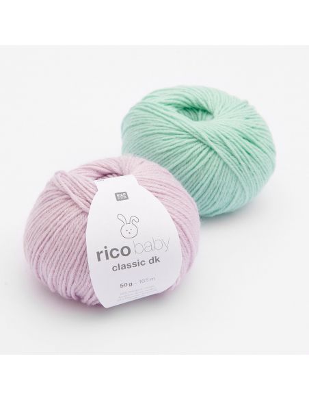 Pelote Rico baby classic dk violette