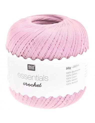 Pelote Essentials crochet rose