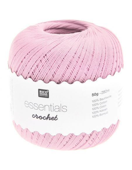 Pelote Essentials crochet rose