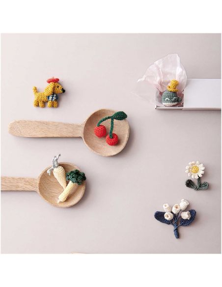 Pelote Essentials crochet vert sapin