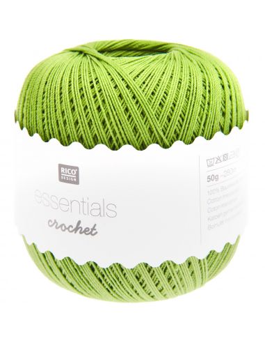 Pelote Essentials crochet vert clair