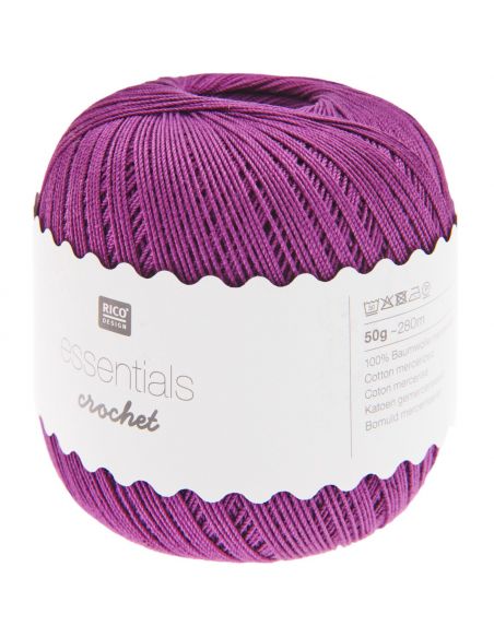 Pelote Essentials crochet violet