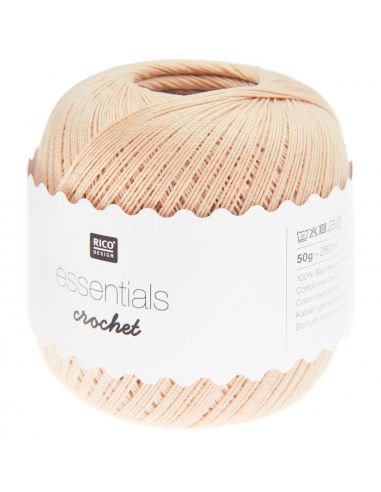 Pelote Essentials crochet beige