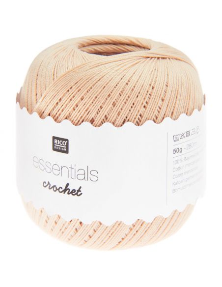 Pelote Essentials crochet beige