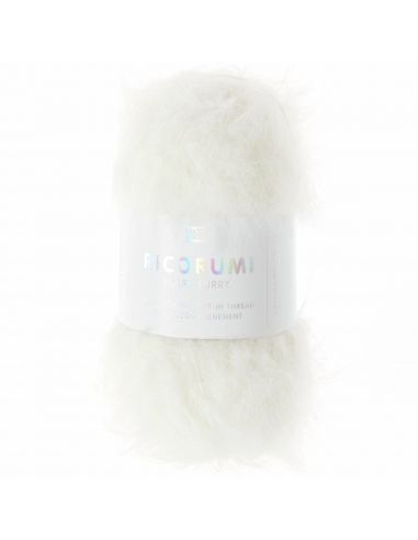 Pelote Creative Ricorumi Furry Furry dk blanc