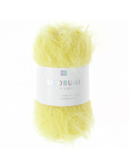 Pelote Creative Ricorumi Furry Furry dk jaune