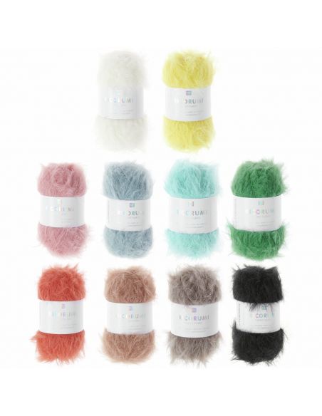 Pelote Creative Ricorumi Furry Furry dk corail
