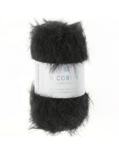 Pelote Creative Ricorumi Furry Furry dk noir