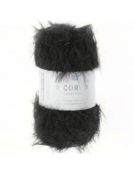 Pelote Creative Ricorumi Furry Furry dk noir