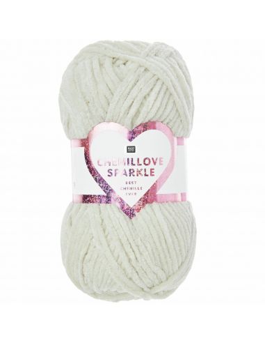 Pelote Creative chenillove sparkle crème