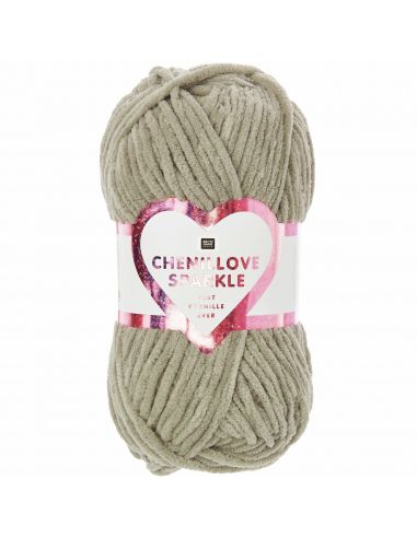 Pelote Creative chenillove sparkle taupe