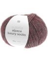 Pelote Rico socks superba alpaca luxury bordeaux