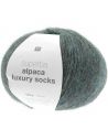 Pelote Rico socks superba alpaca luxury aqua