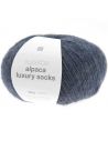 Pelote Rico socks superba alpaca luxury pétrole