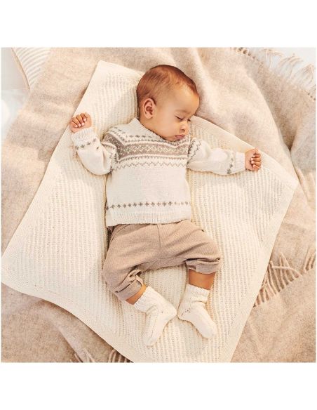 Pelote Rico baby merino crème