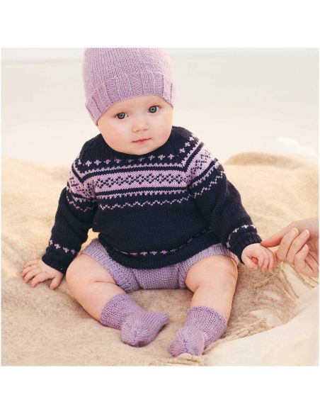 Pelote Rico baby merino marine