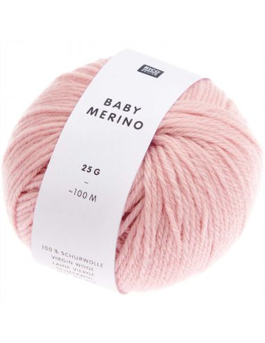 Pelote Rico baby merino rose