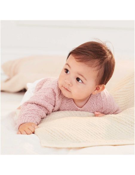 Pelote Rico baby merino rose