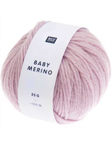 Pelote Rico baby merino lilas