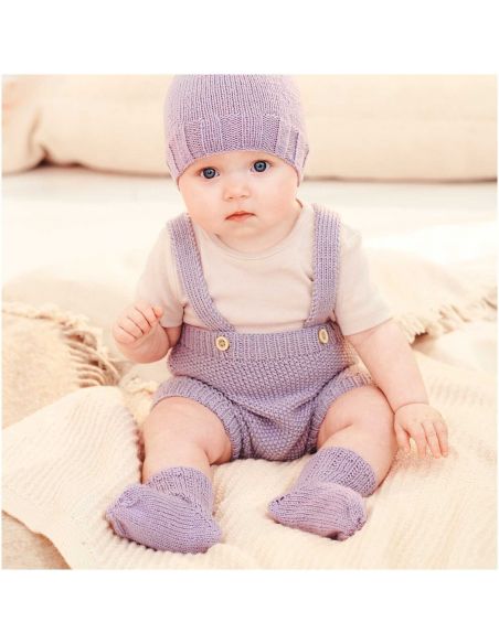 Pelote Rico baby merino lilas