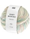 Pelote Rico baby merino print lilas lierre