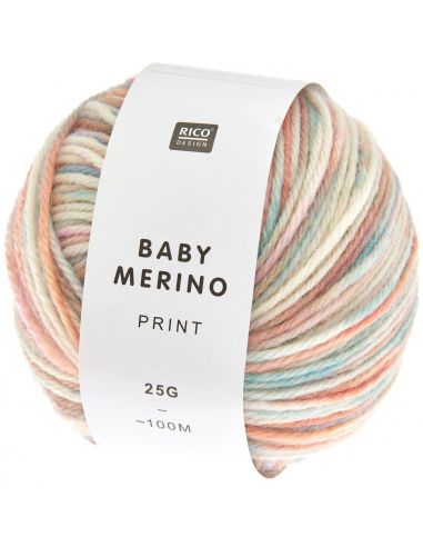 Pelote Rico baby merino print summer