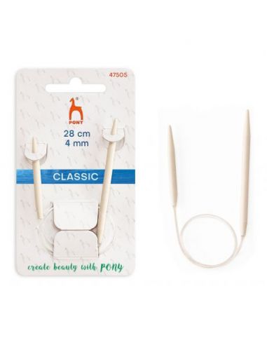 Aiguilles à tricoter circulaires chaussettes 28cm n°4