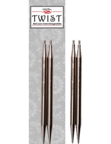 Aiguilles interchangeable Twist Red 8cm taille 1,5