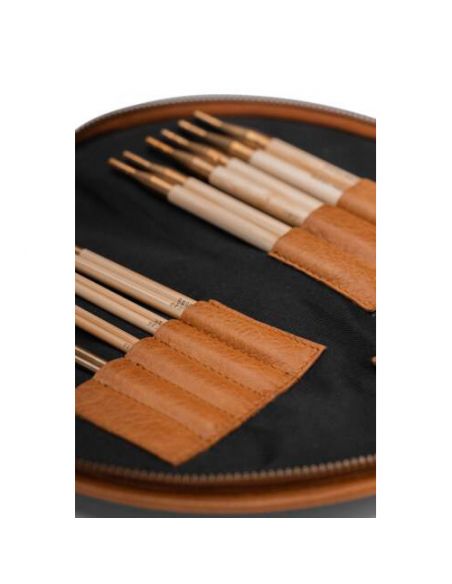 Dian - étui pour aiguilles à tricoter et crochets coloris Whisky