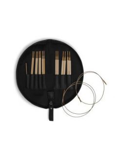 Dian - étui pour aiguilles à tricoter et crochets coloris noir