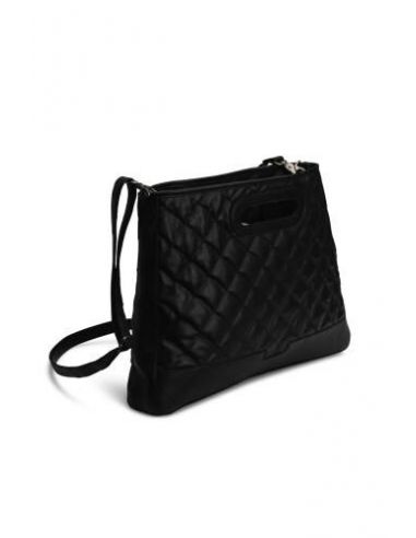 Darcia - sac à bandoulière matelassé coloris noir