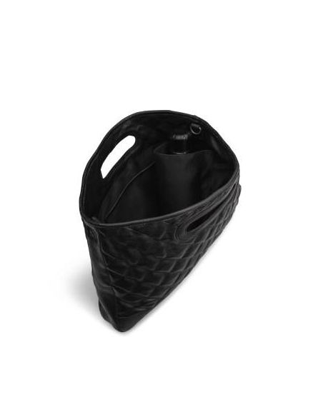 Darcia - sac à bandoulière matelassé coloris noir