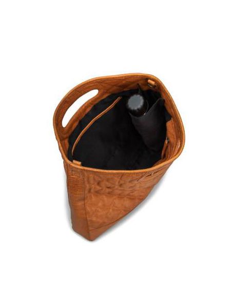 Darcia - sac à bandoulière matelassé coloris whisky