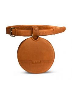 Demi - sac à bandoulière coloris whisky