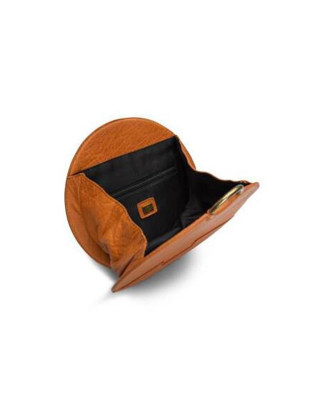 Demi - sac à bandoulière coloris whisky