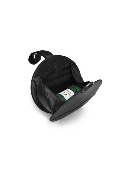 Demi - sac à bandoulière coloris noir